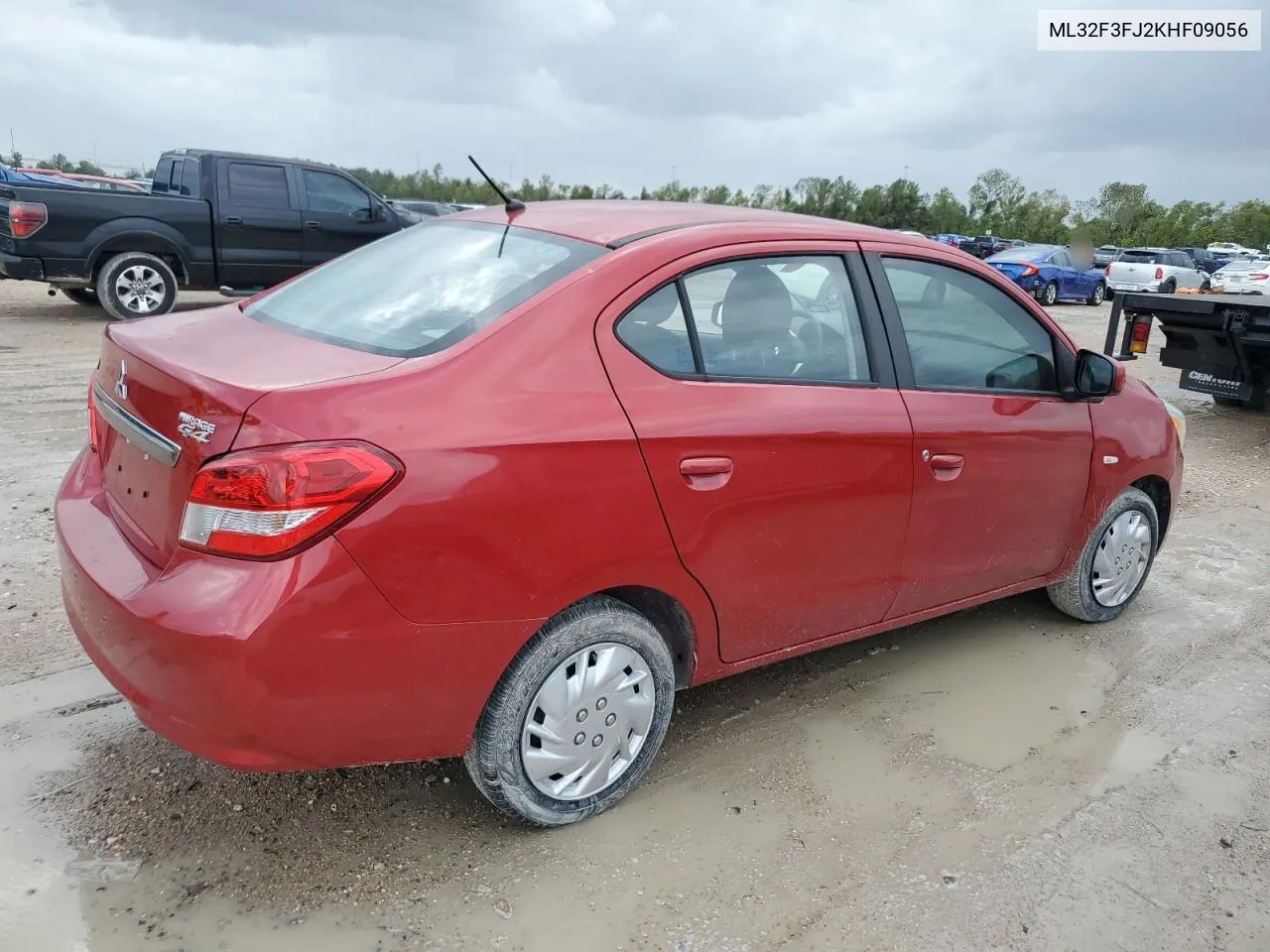 2019 Mitsubishi Mirage G4 Es VIN: ML32F3FJ2KHF09056 Lot: 79132914