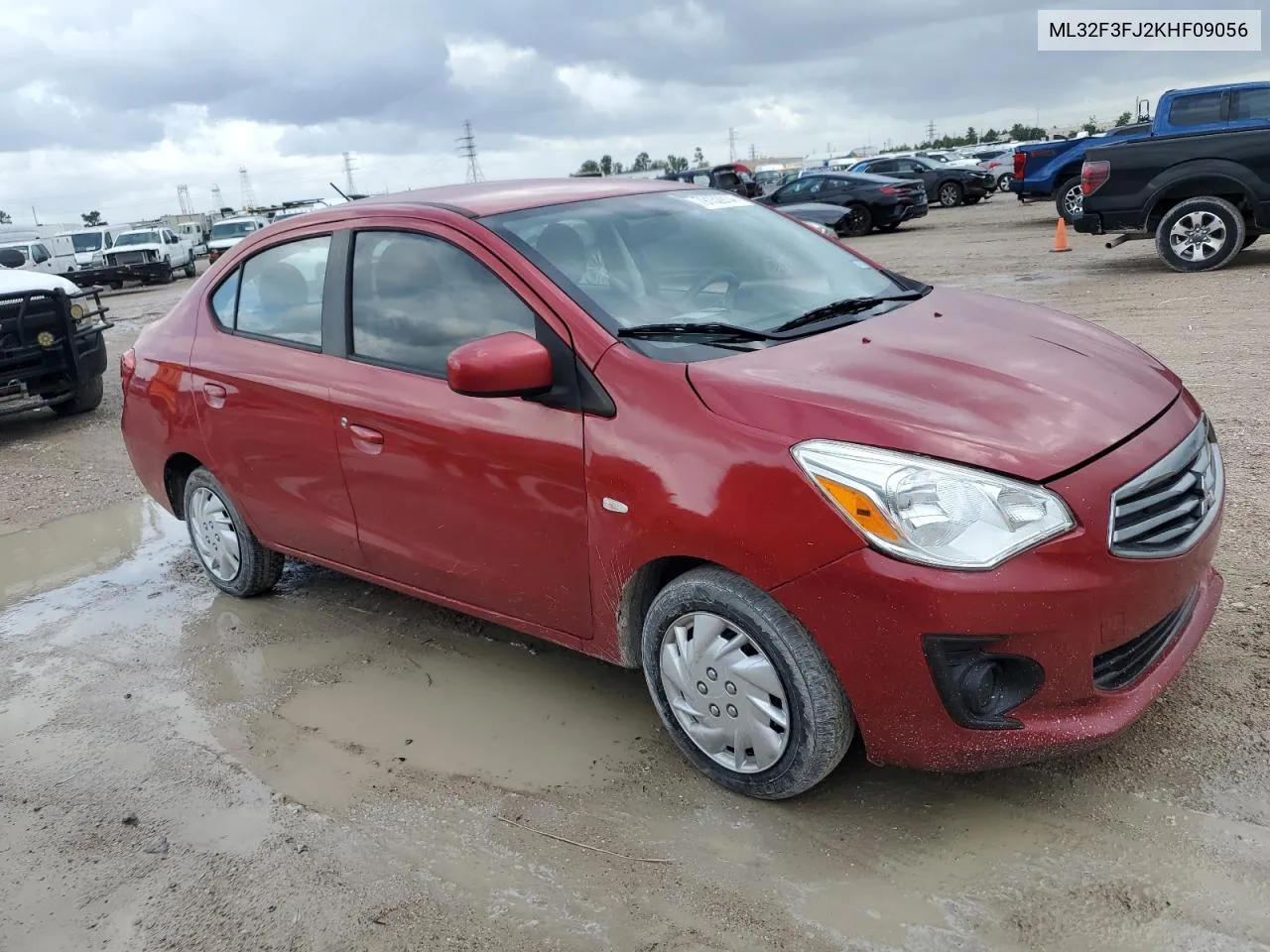 2019 Mitsubishi Mirage G4 Es VIN: ML32F3FJ2KHF09056 Lot: 79132914