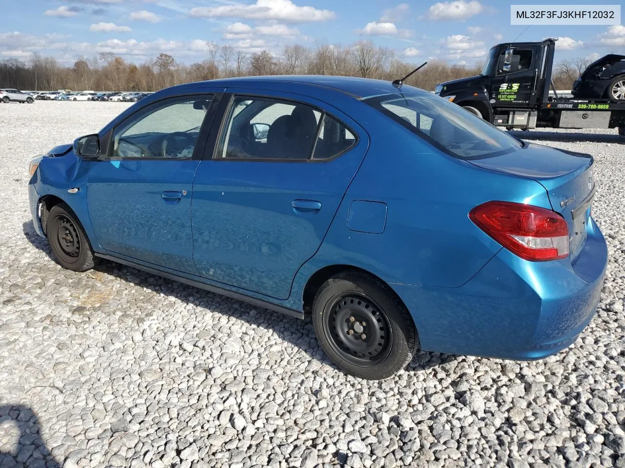 2019 Mitsubishi Mirage G4 Es VIN: ML32F3FJ3KHF12032 Lot: 79582224