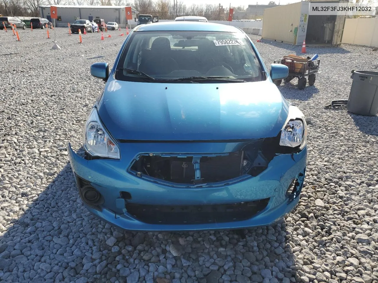 2019 Mitsubishi Mirage G4 Es VIN: ML32F3FJ3KHF12032 Lot: 79582224