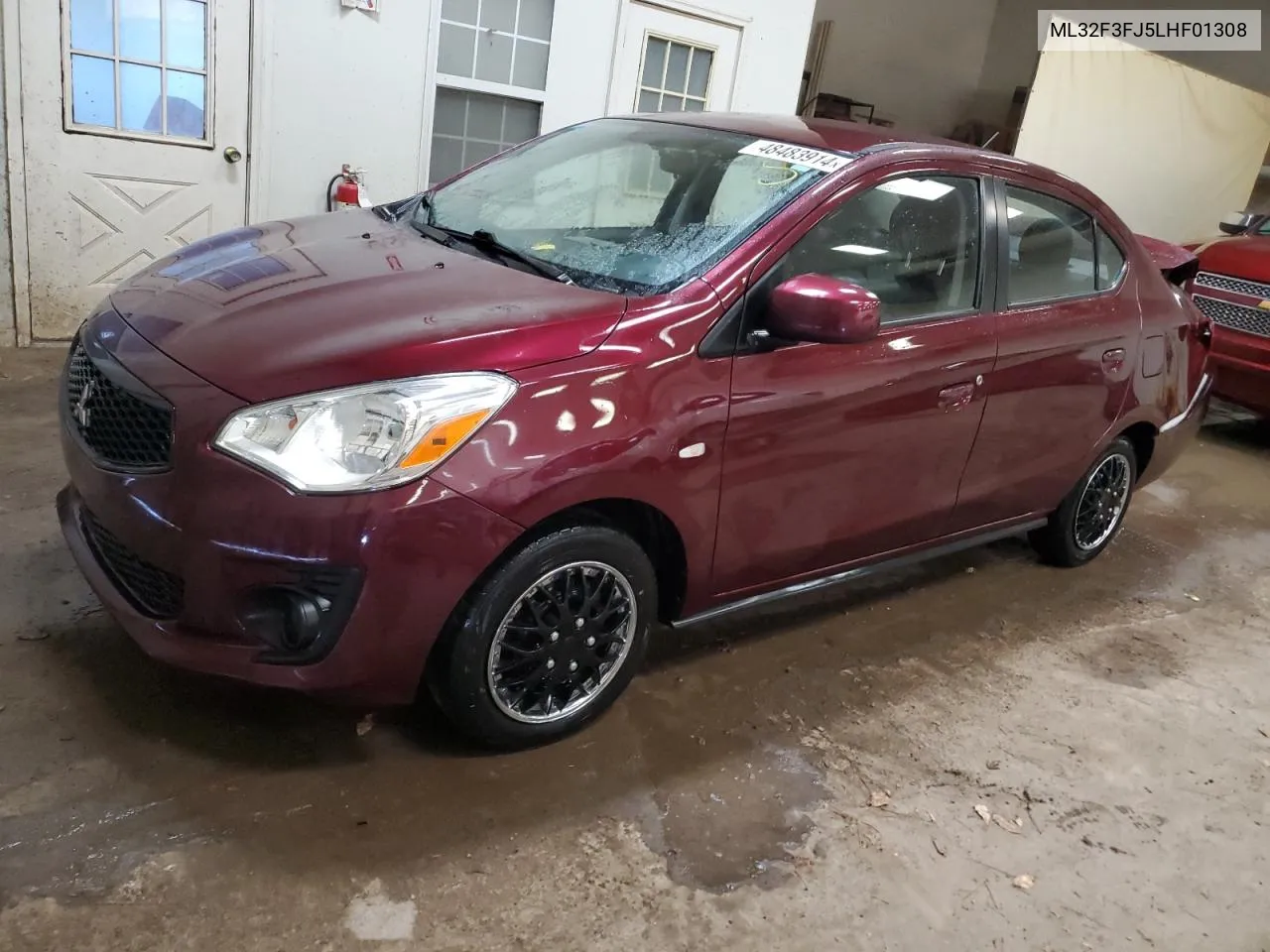 2020 Mitsubishi Mirage G4 Es VIN: ML32F3FJ5LHF01308 Lot: 48483914