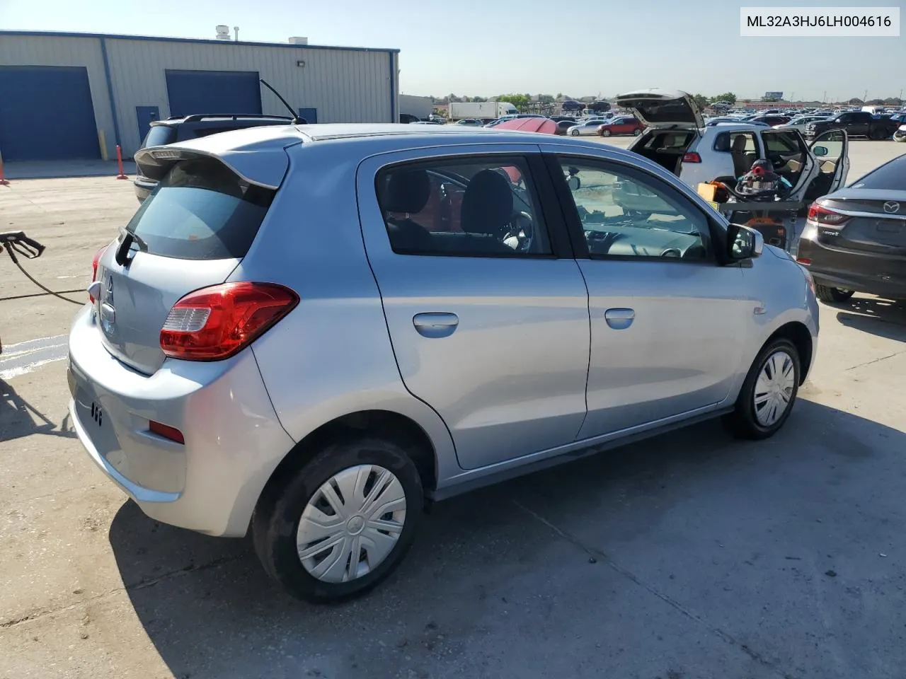 ML32A3HJ6LH004616 2020 Mitsubishi Mirage Es