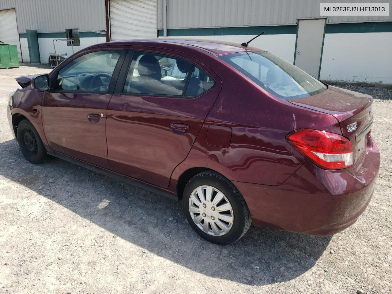 2020 Mitsubishi Mirage G4 Es VIN: ML32F3FJ2LHF13013 Lot: 55601754