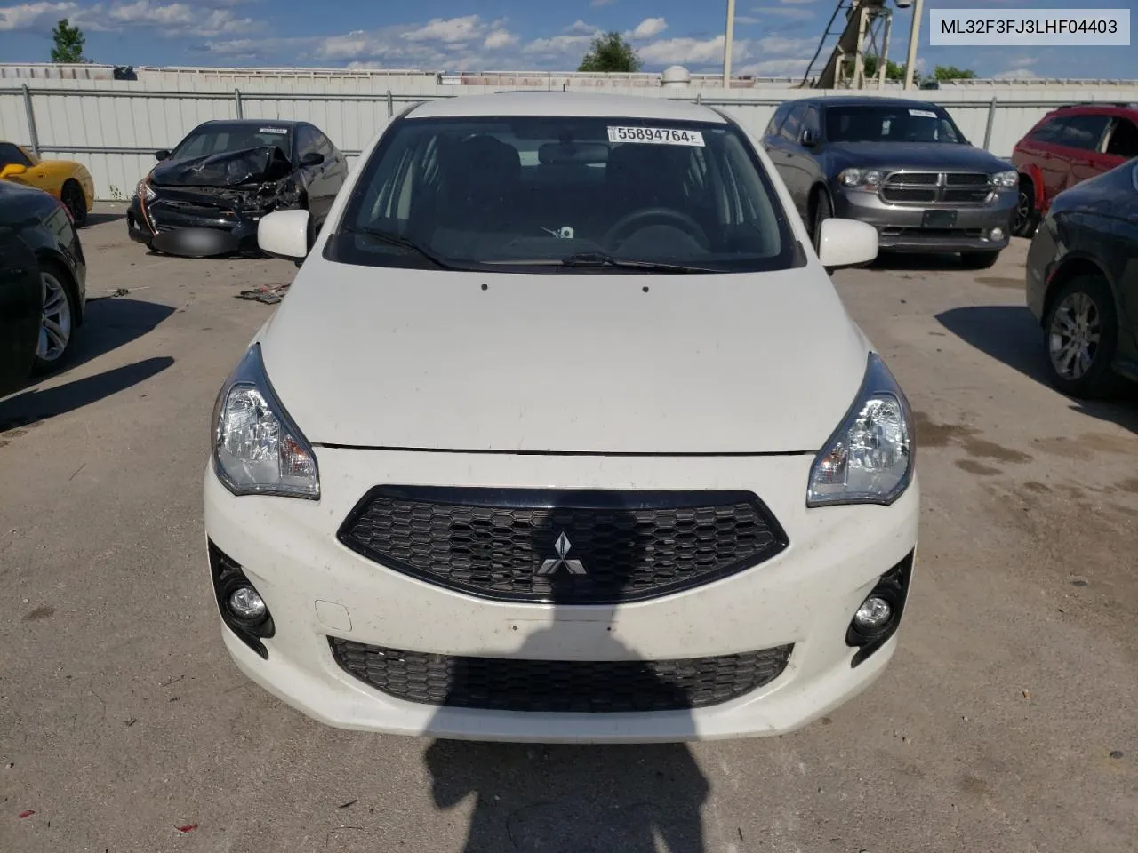 ML32F3FJ3LHF04403 2020 Mitsubishi Mirage G4 Es