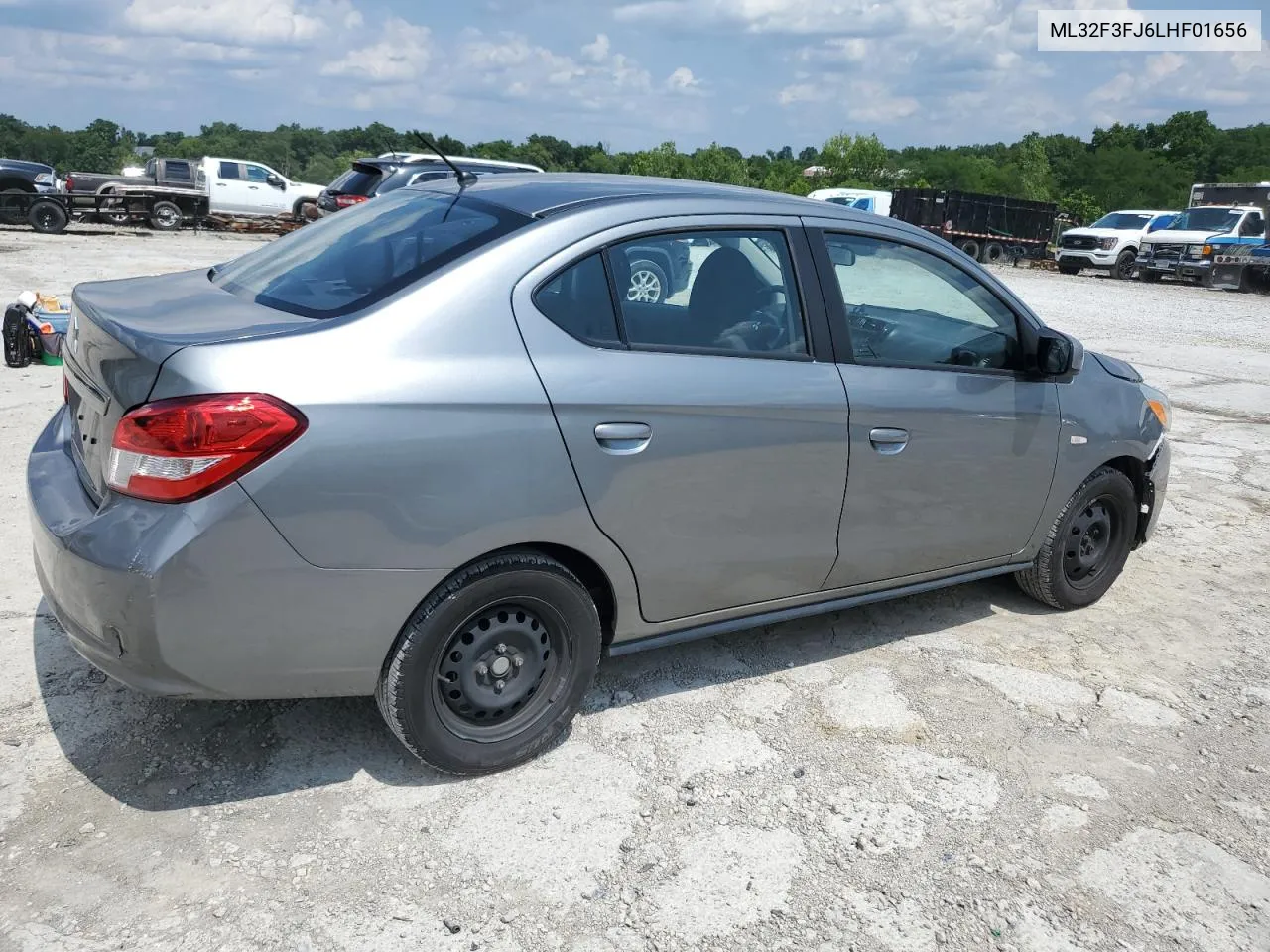 2020 Mitsubishi Mirage G4 Es VIN: ML32F3FJ6LHF01656 Lot: 62654384