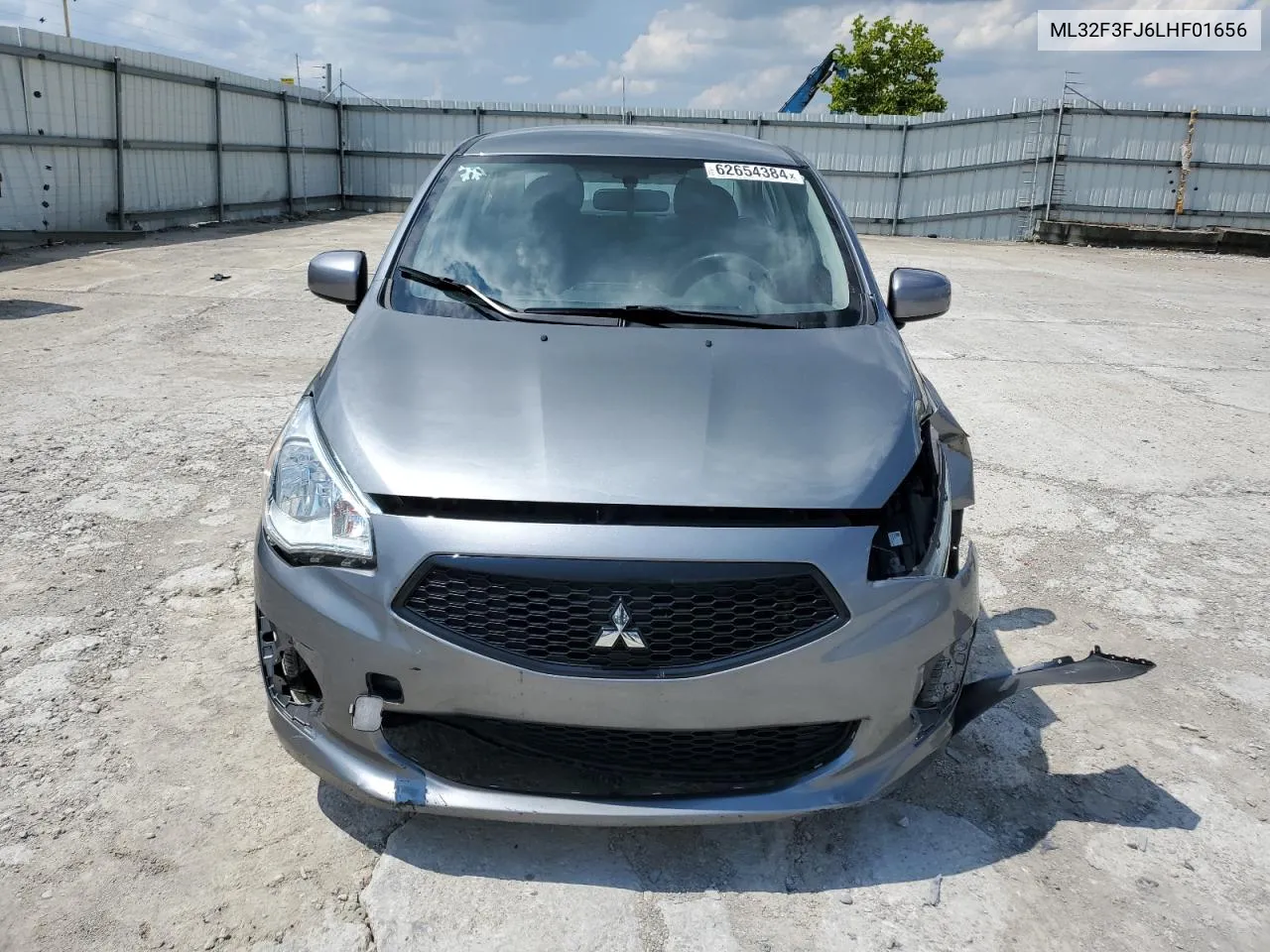 2020 Mitsubishi Mirage G4 Es VIN: ML32F3FJ6LHF01656 Lot: 62654384