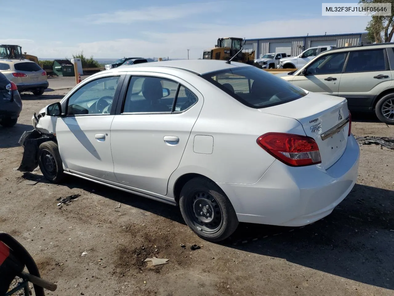 ML32F3FJ1LHF05646 2020 Mitsubishi Mirage G4 Es