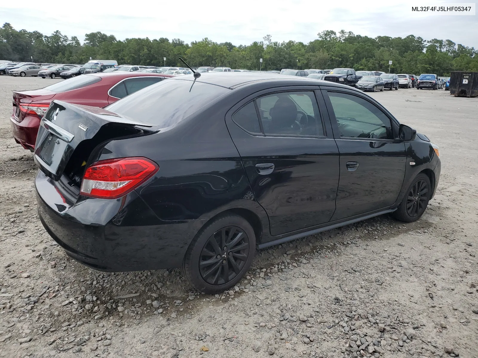 2020 Mitsubishi Mirage G4 Se VIN: ML32F4FJ5LHF05347 Lot: 68375744