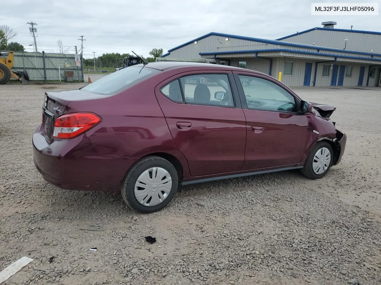 2020 Mitsubishi Mirage G4 Es VIN: ML32F3FJ3LHF05096 Lot: 69653684