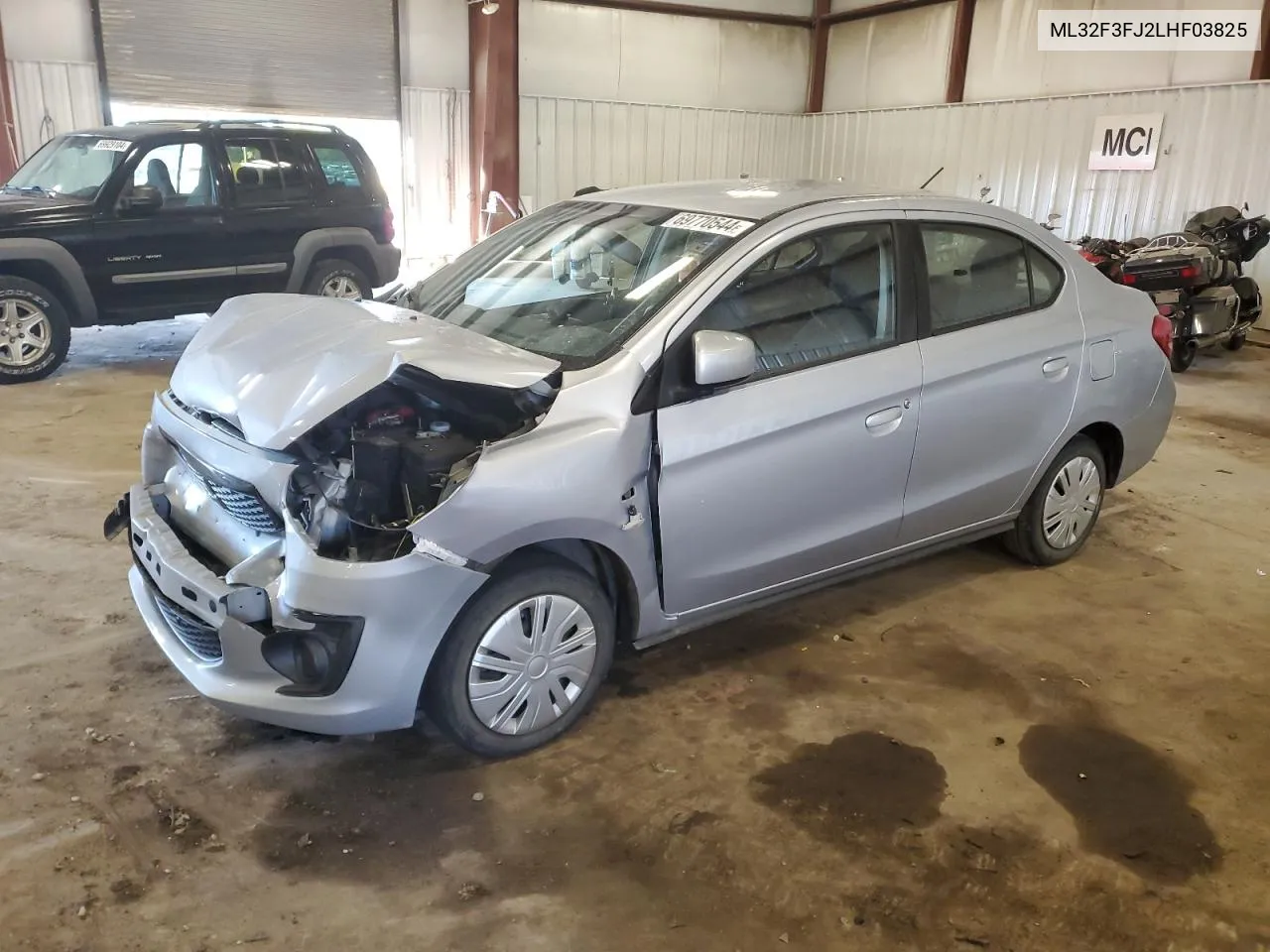 2020 Mitsubishi Mirage G4 Es VIN: ML32F3FJ2LHF03825 Lot: 69770544