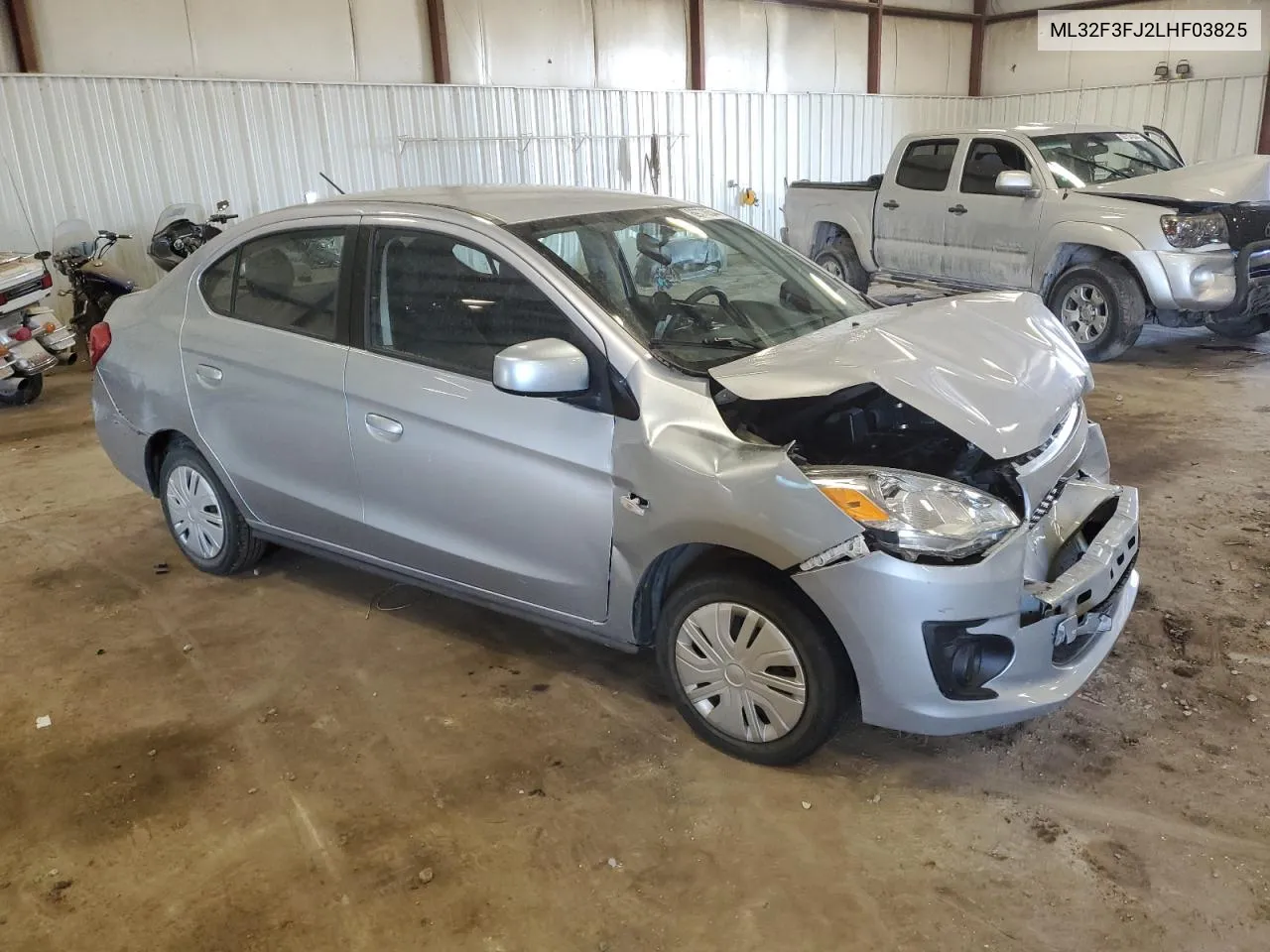 2020 Mitsubishi Mirage G4 Es VIN: ML32F3FJ2LHF03825 Lot: 69770544