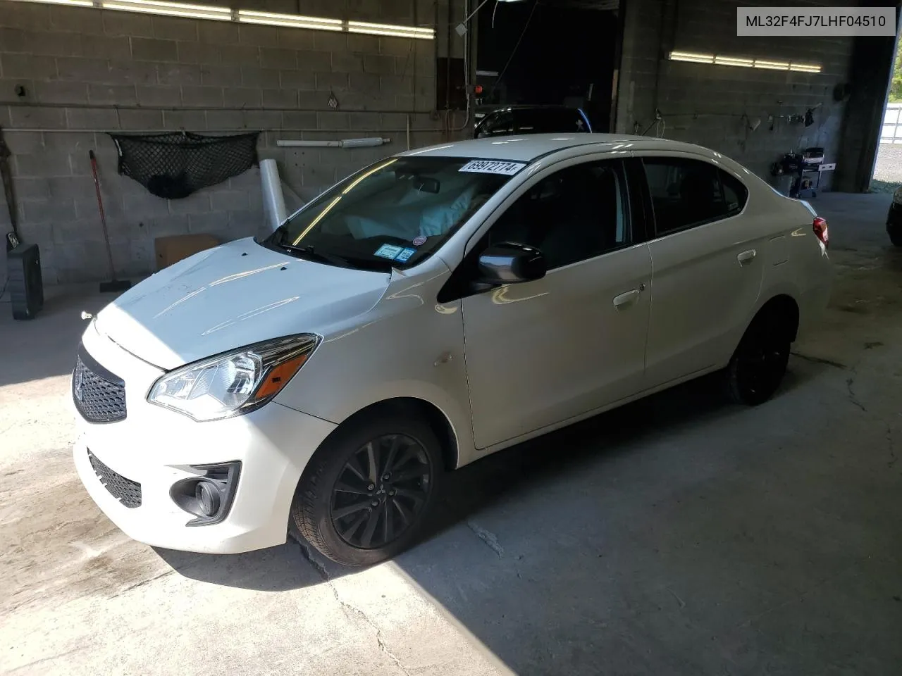 2020 Mitsubishi Mirage G4 Se VIN: ML32F4FJ7LHF04510 Lot: 69972774