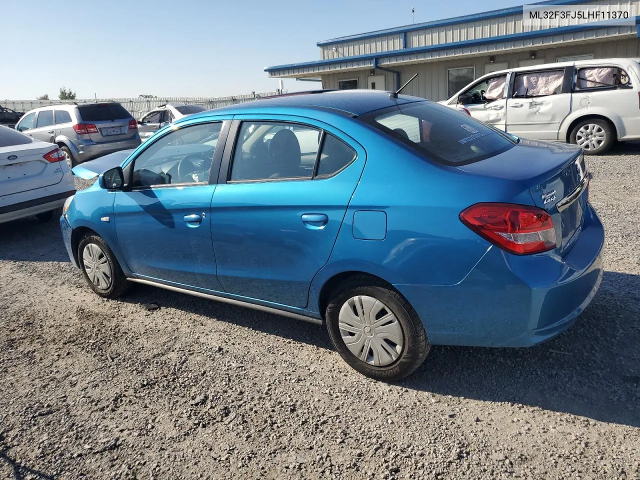 2020 Mitsubishi Mirage G4 Es VIN: ML32F3FJ5LHF11370 Lot: 70728604