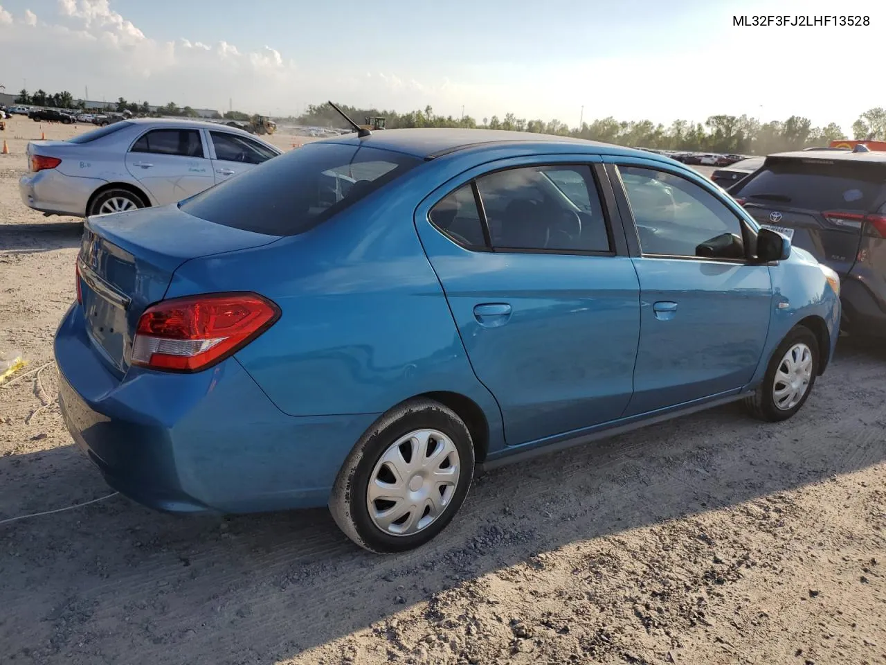 2020 Mitsubishi Mirage G4 Es VIN: ML32F3FJ2LHF13528 Lot: 70958774