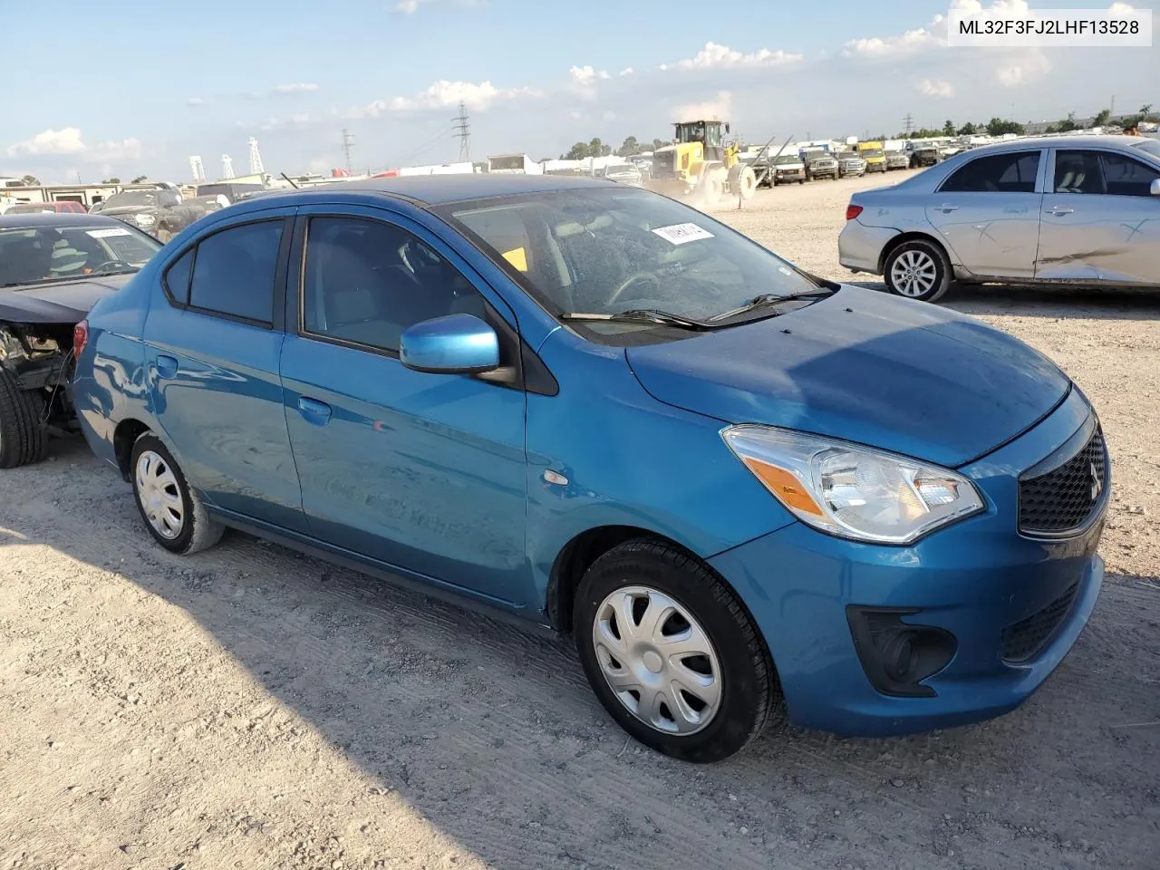 2020 Mitsubishi Mirage G4 Es VIN: ML32F3FJ2LHF13528 Lot: 70958774