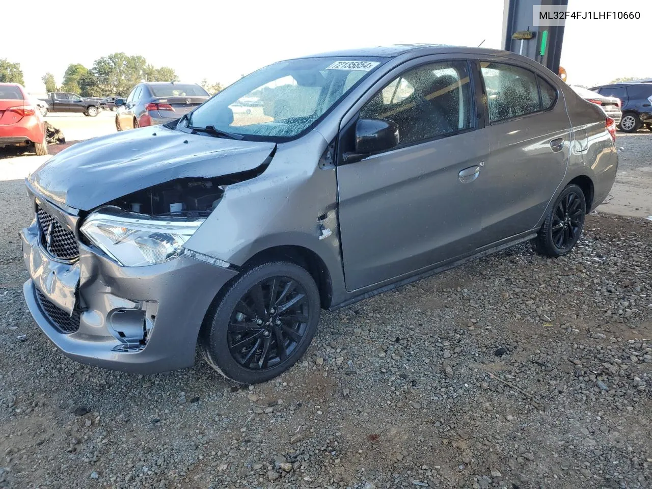 2020 Mitsubishi Mirage G4 Se VIN: ML32F4FJ1LHF10660 Lot: 72135854