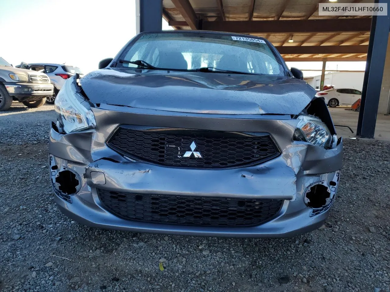 2020 Mitsubishi Mirage G4 Se VIN: ML32F4FJ1LHF10660 Lot: 72135854