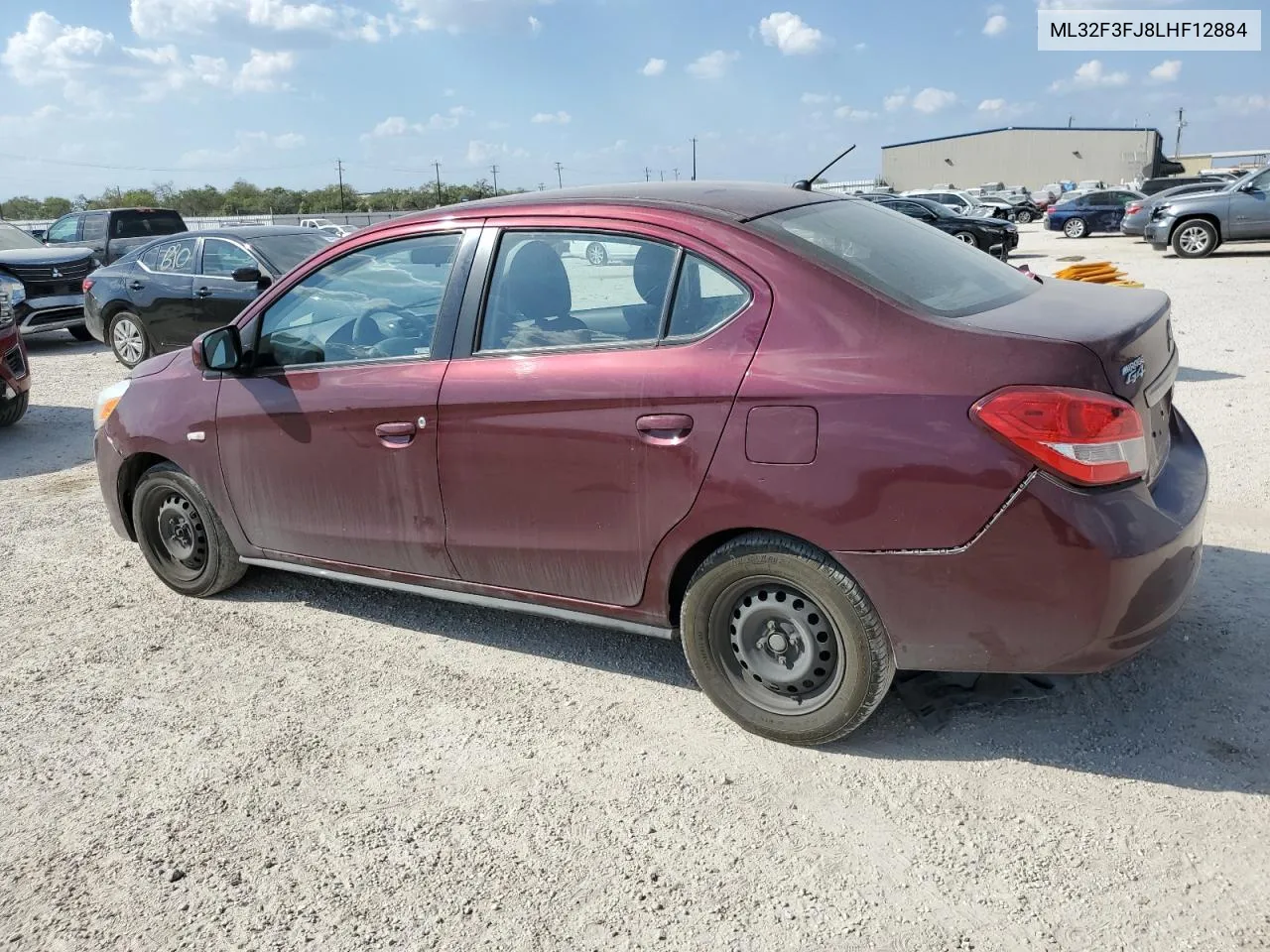 2020 Mitsubishi Mirage G4 Es VIN: ML32F3FJ8LHF12884 Lot: 74483864