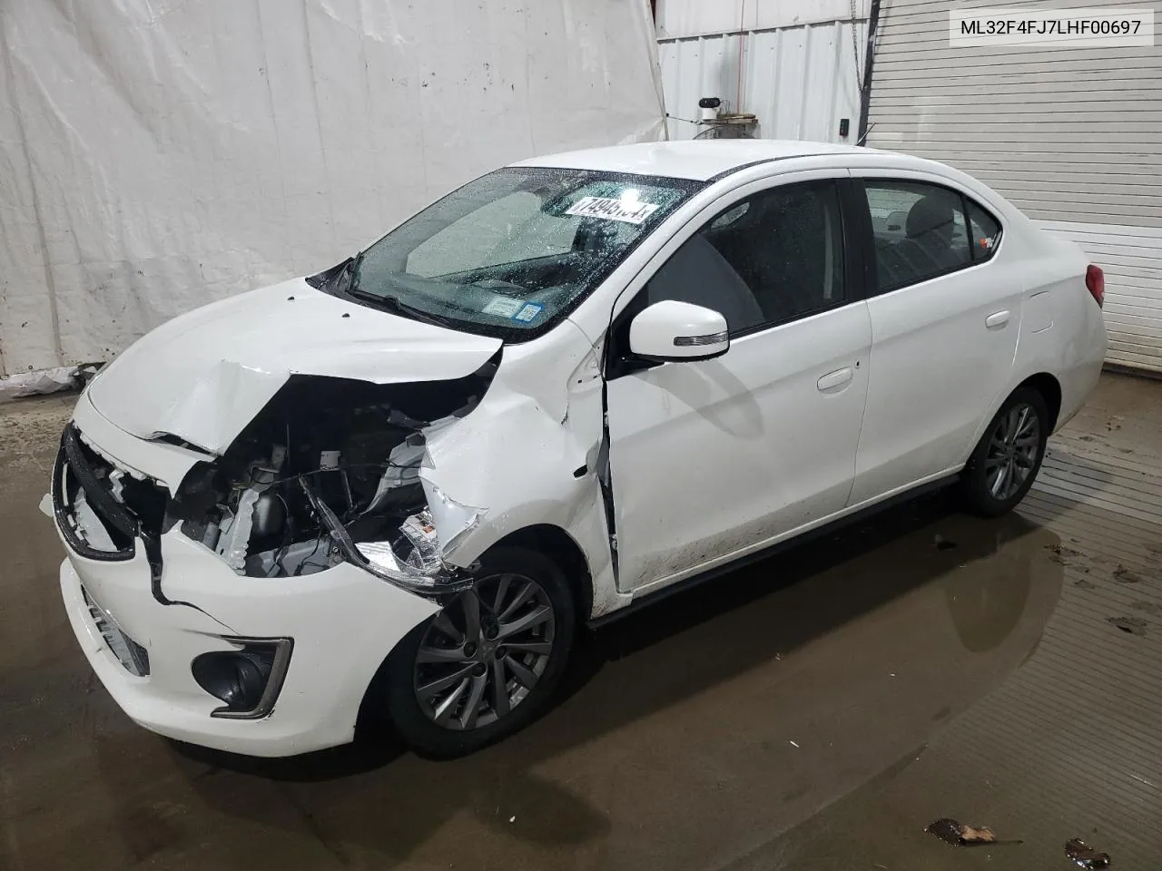 2020 Mitsubishi Mirage G4 Se VIN: ML32F4FJ7LHF00697 Lot: 74945164