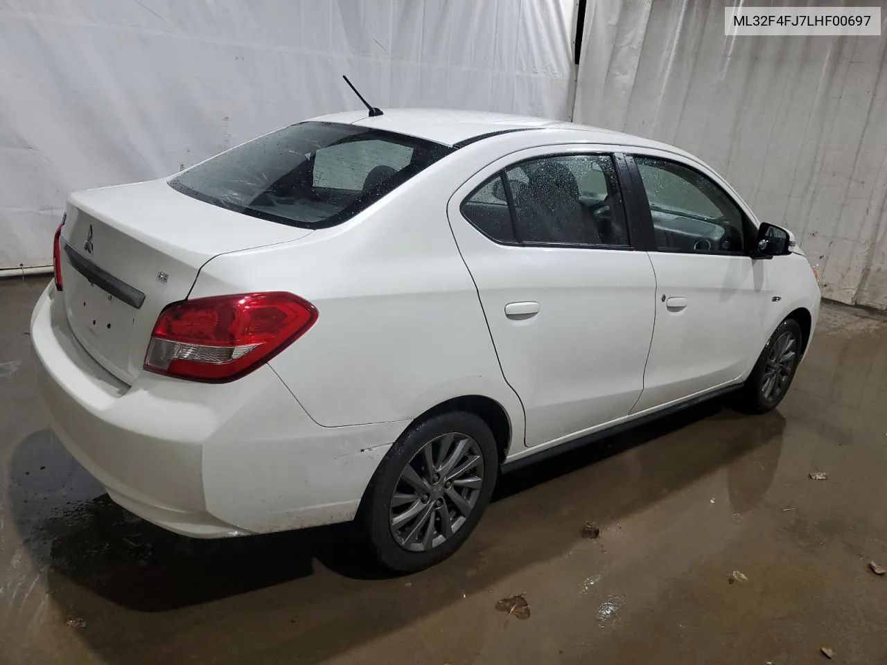 2020 Mitsubishi Mirage G4 Se VIN: ML32F4FJ7LHF00697 Lot: 74945164