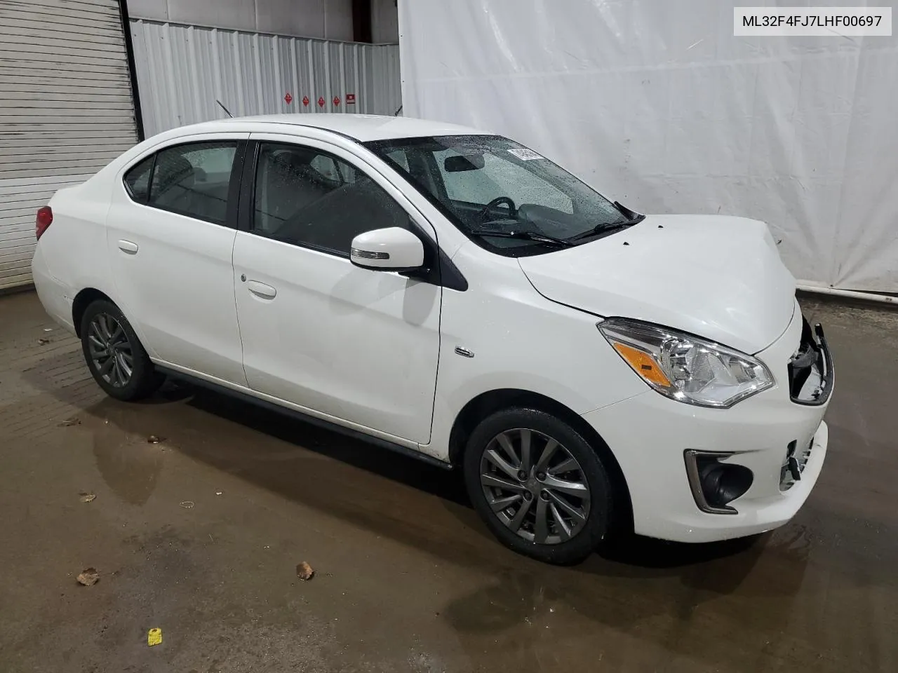 2020 Mitsubishi Mirage G4 Se VIN: ML32F4FJ7LHF00697 Lot: 74945164