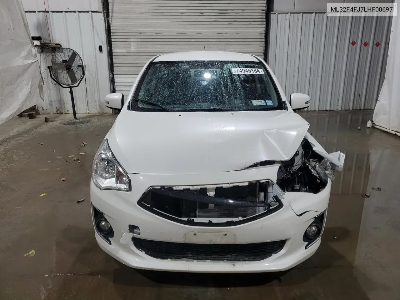 2020 Mitsubishi Mirage G4 Se VIN: ML32F4FJ7LHF00697 Lot: 74945164