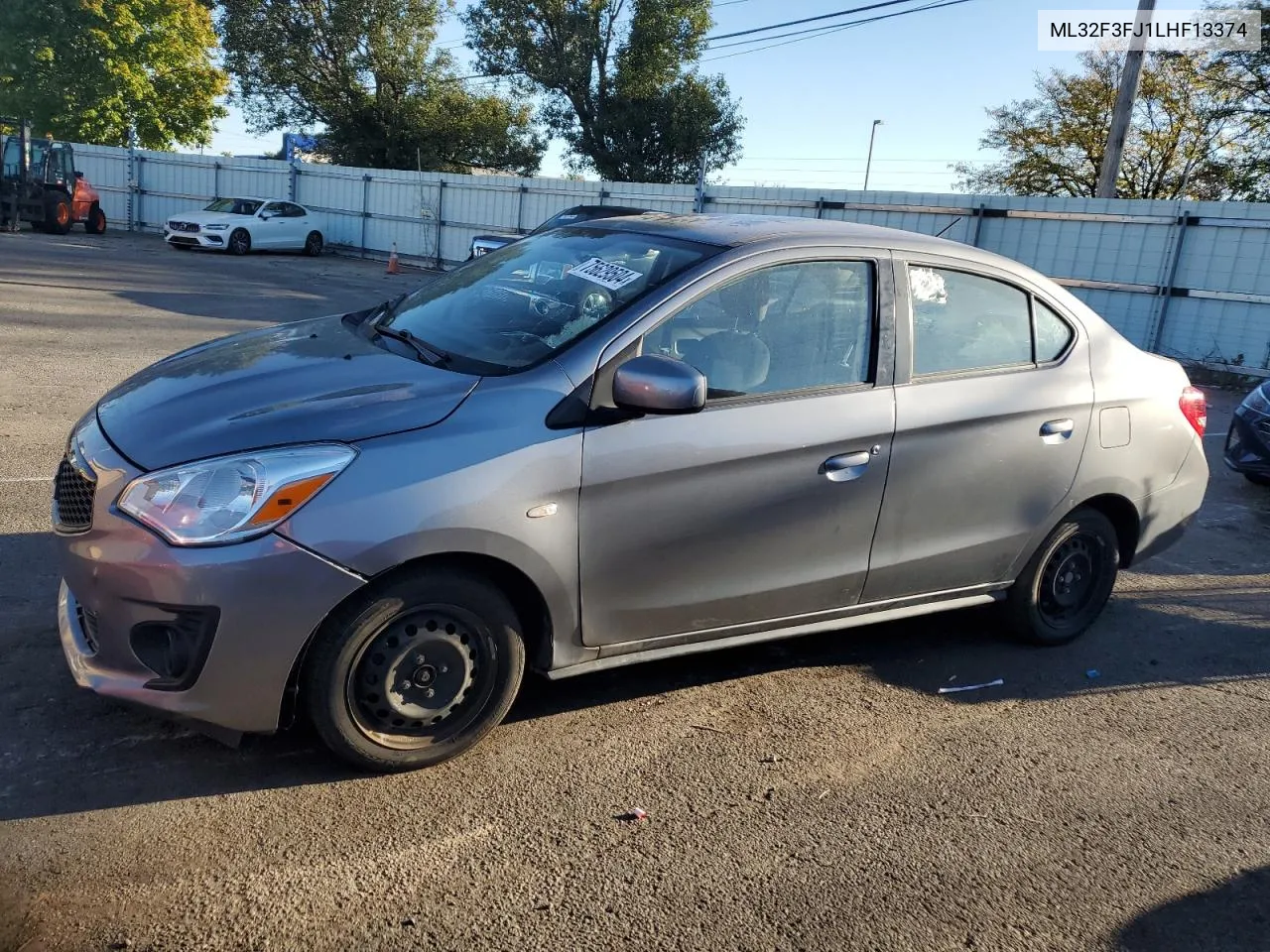 2020 Mitsubishi Mirage G4 Es VIN: ML32F3FJ1LHF13374 Lot: 75629504