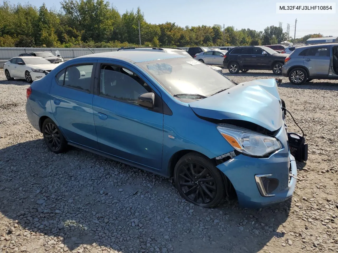 2020 Mitsubishi Mirage G4 Se VIN: ML32F4FJ3LHF10854 Lot: 75793244