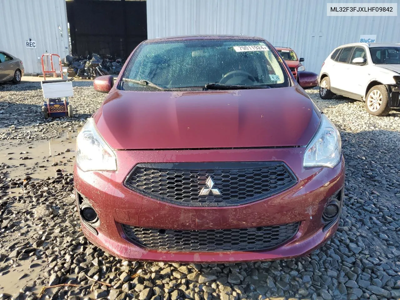 2020 Mitsubishi Mirage G4 Es VIN: ML32F3FJXLHF09842 Lot: 79011924