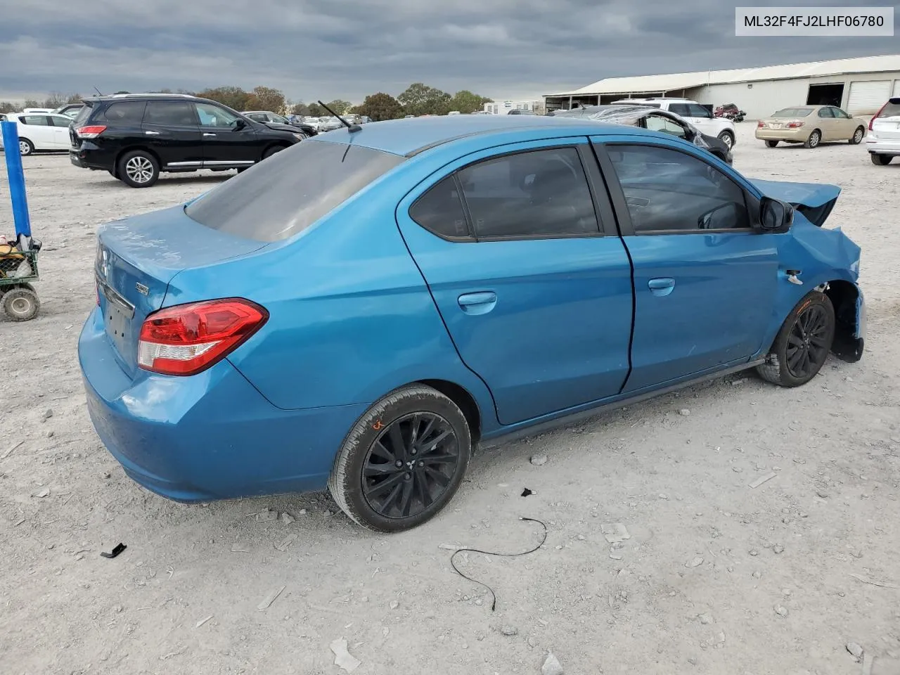 2020 Mitsubishi Mirage G4 Se VIN: ML32F4FJ2LHF06780 Lot: 79264764