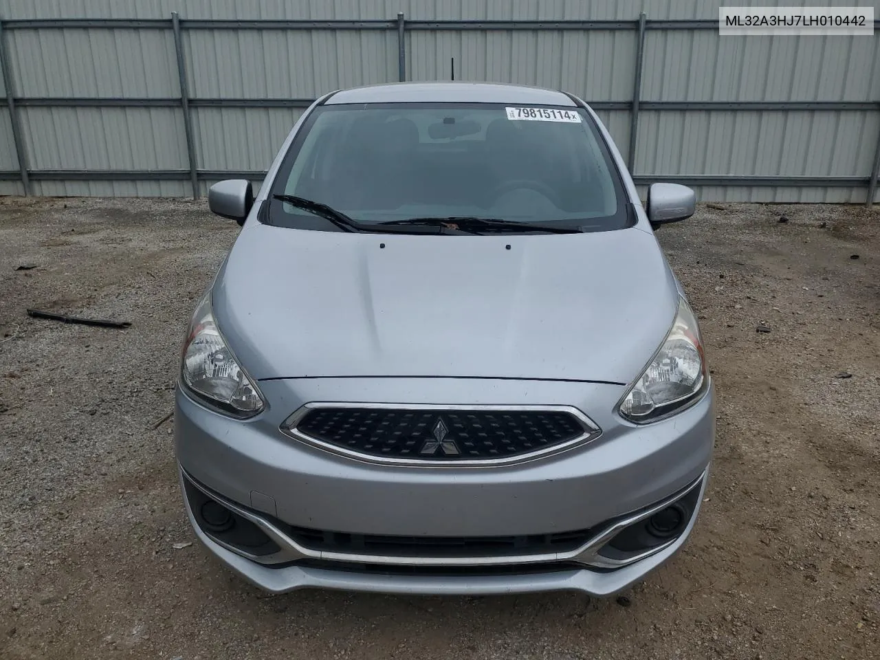 2020 Mitsubishi Mirage Es VIN: ML32A3HJ7LH010442 Lot: 79815114