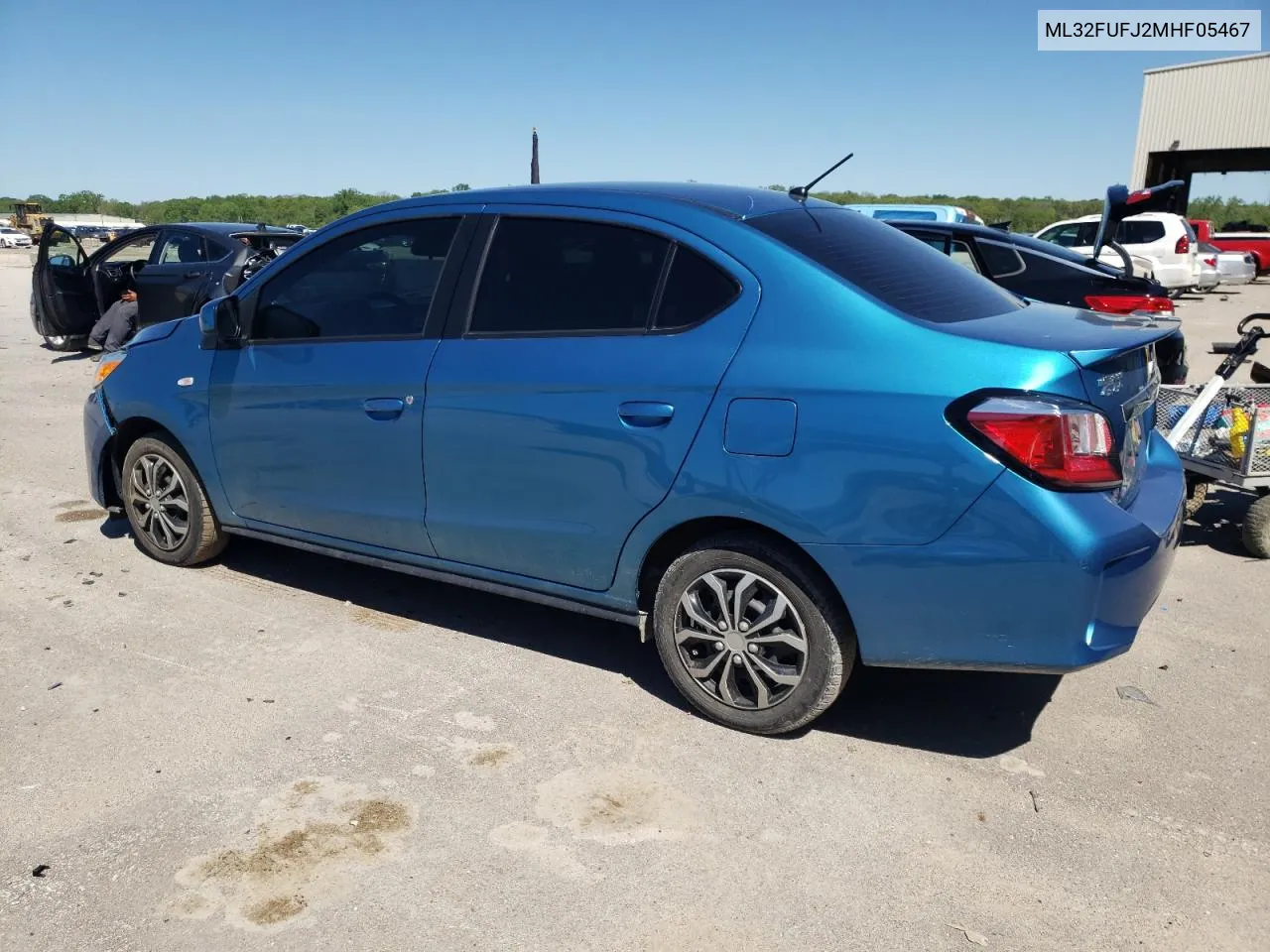 2021 Mitsubishi Mirage G4 Es VIN: ML32FUFJ2MHF05467 Lot: 52828974