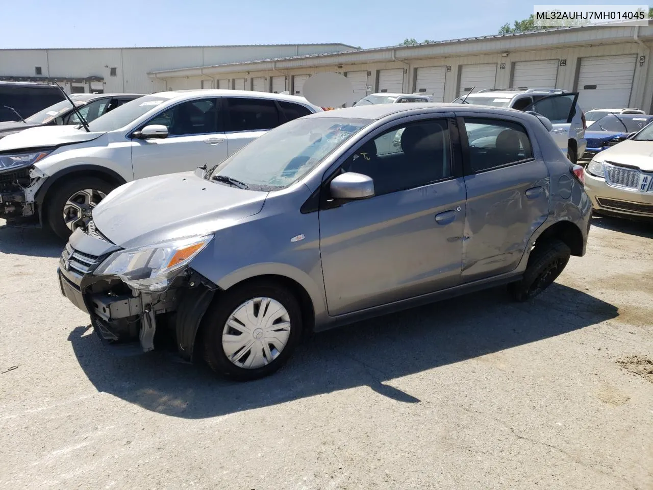 2021 Mitsubishi Mirage Es VIN: ML32AUHJ7MH014045 Lot: 58823624