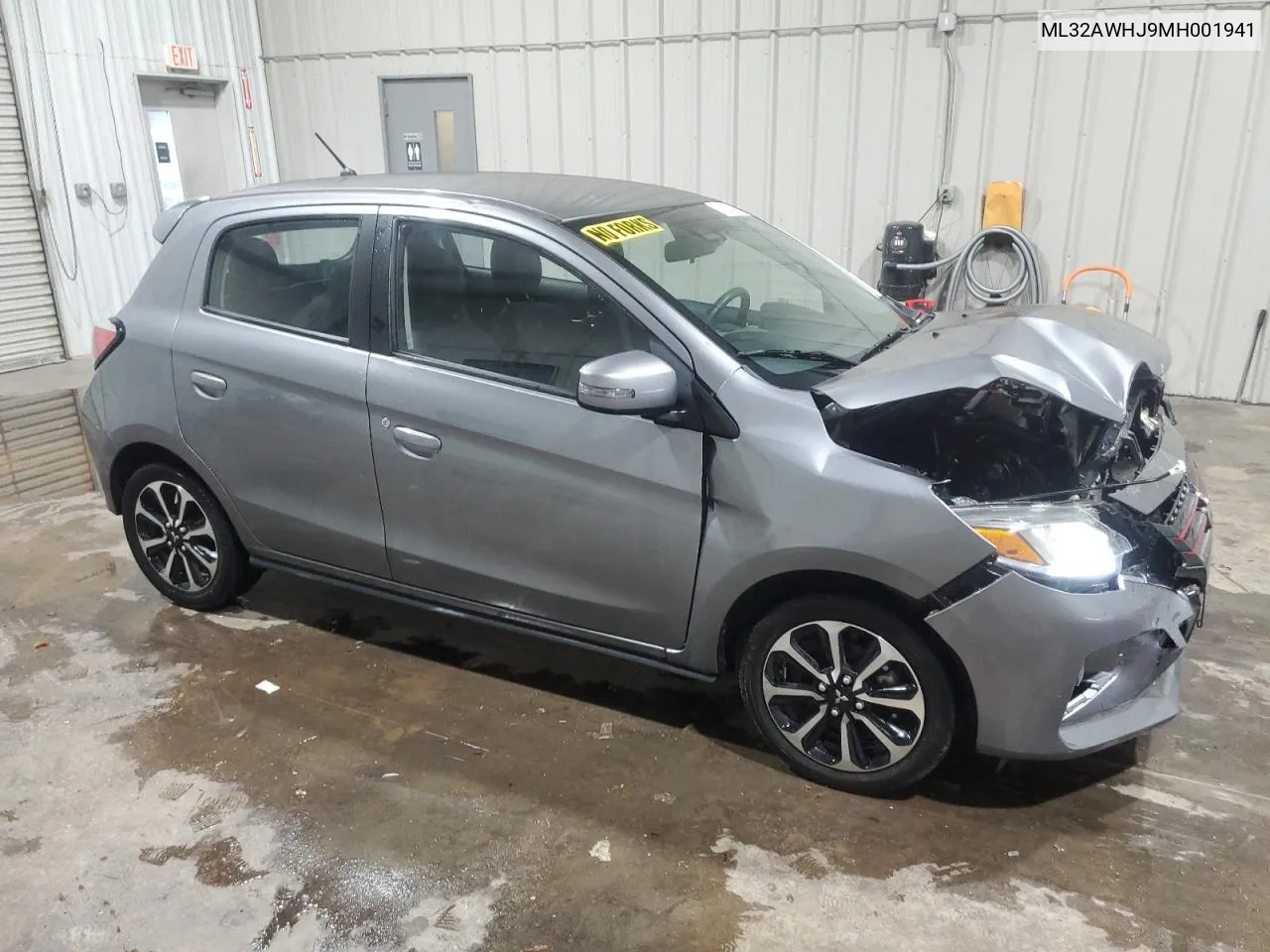 2021 Mitsubishi Mirage Se VIN: ML32AWHJ9MH001941 Lot: 71362674