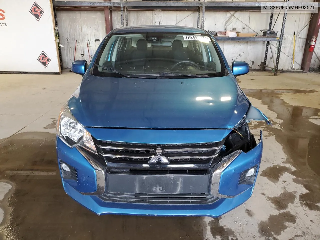 2021 Mitsubishi Mirage G4 Es VIN: ML32FUFJ5MHF03521 Lot: 72313244