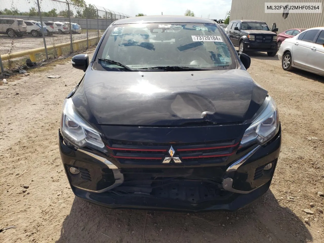 2021 Mitsubishi Mirage G4 Se VIN: ML32FVFJ2MHF05264 Lot: 73720184