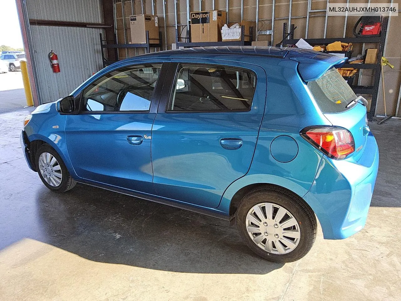 2021 Mitsubishi Mirage Es VIN: ML32AUHJXMH013746 Lot: 74831654