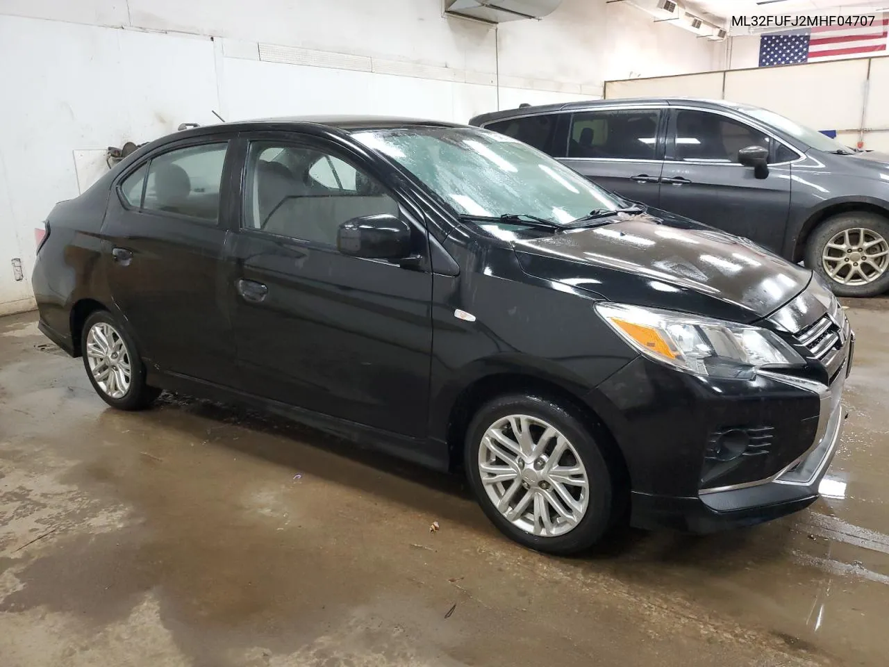 2021 Mitsubishi Mirage G4 Es VIN: ML32FUFJ2MHF04707 Lot: 75481684