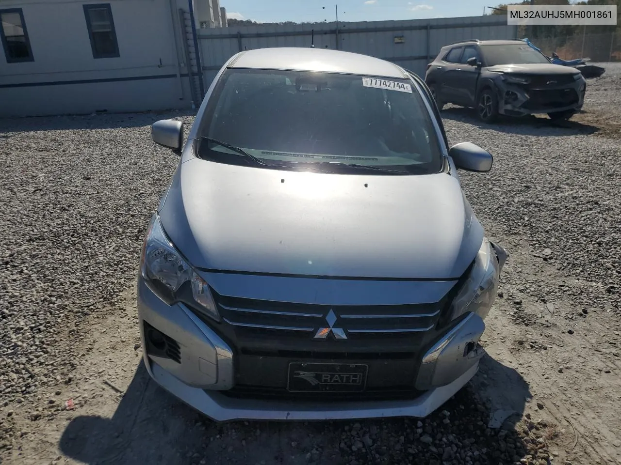 2021 Mitsubishi Mirage Es VIN: ML32AUHJ5MH001861 Lot: 77742744