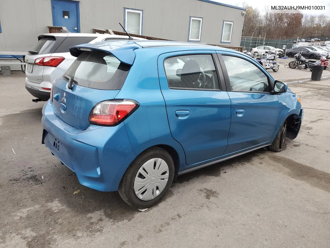 2021 Mitsubishi Mirage Es VIN: ML32AUHJ9MH010031 Lot: 79514304