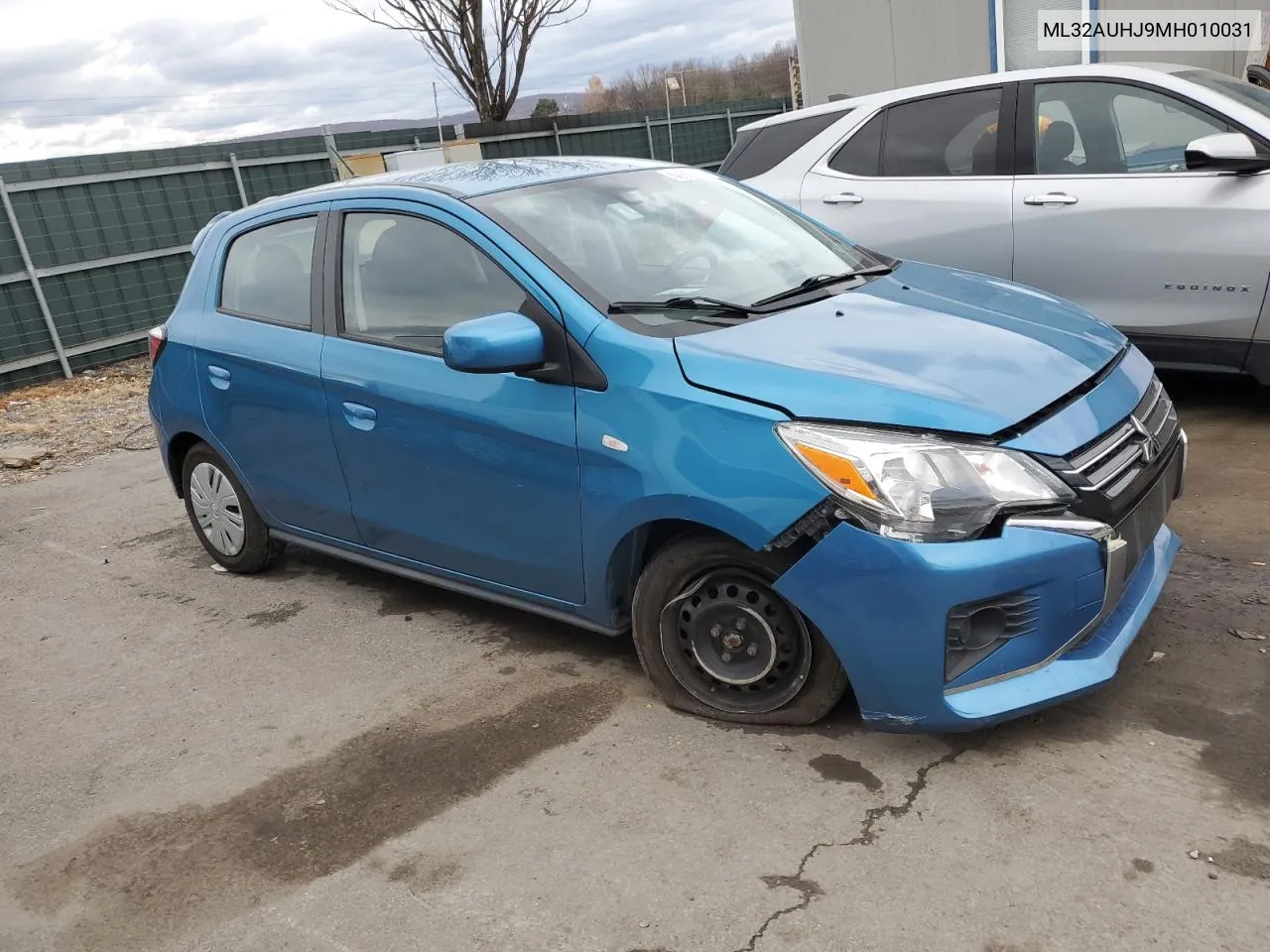 2021 Mitsubishi Mirage Es VIN: ML32AUHJ9MH010031 Lot: 79514304