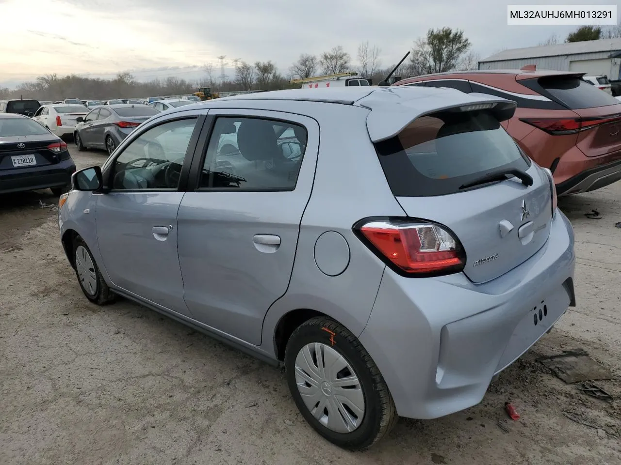 2021 Mitsubishi Mirage Es VIN: ML32AUHJ6MH013291 Lot: 80578224