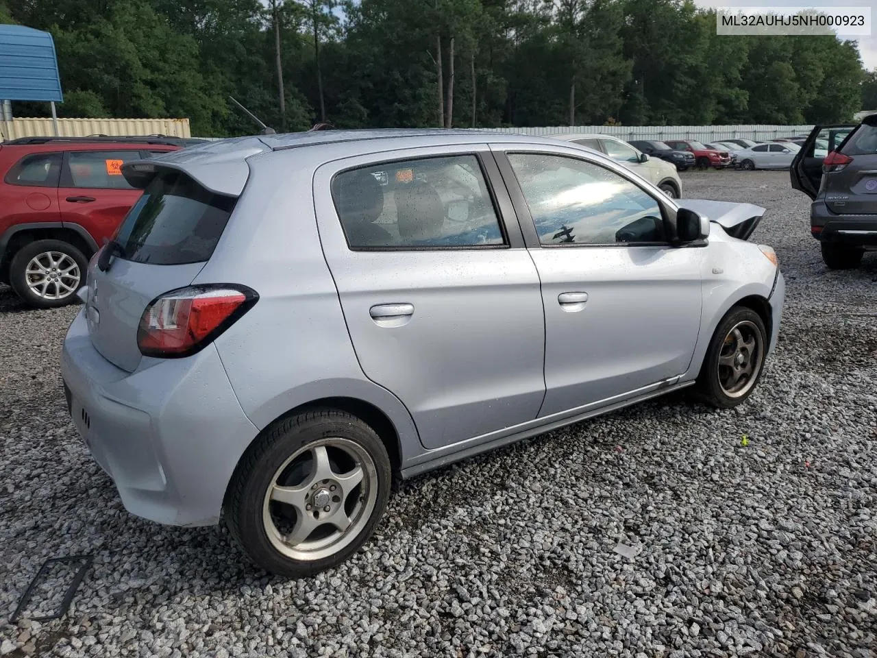 2022 Mitsubishi Mirage Es VIN: ML32AUHJ5NH000923 Lot: 63609724