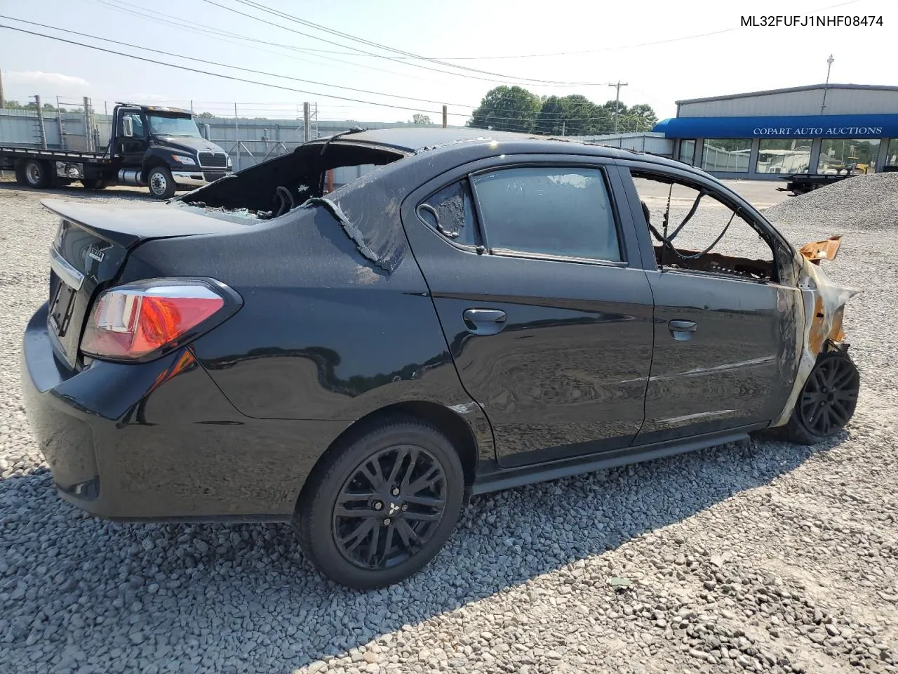 2022 Mitsubishi Mirage G4 Es VIN: ML32FUFJ1NHF08474 Lot: 65732074