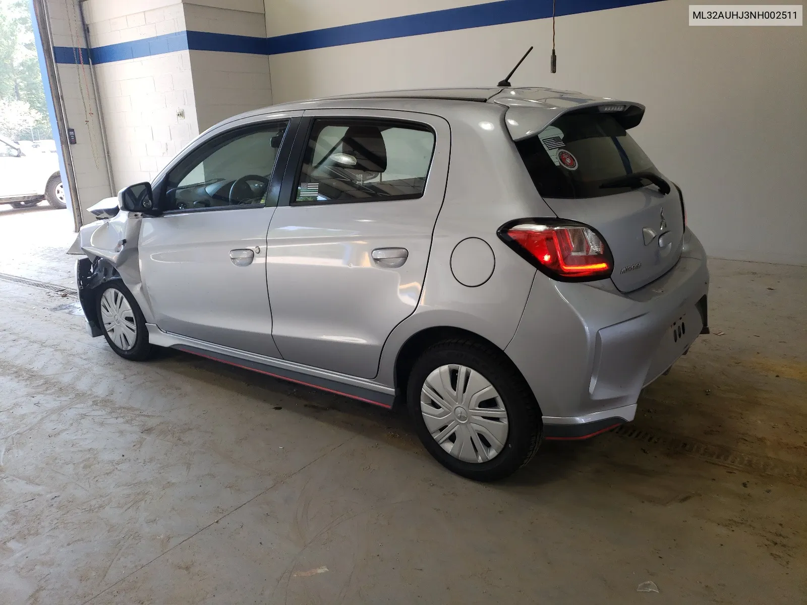 2022 Mitsubishi Mirage Es VIN: ML32AUHJ3NH002511 Lot: 67787534