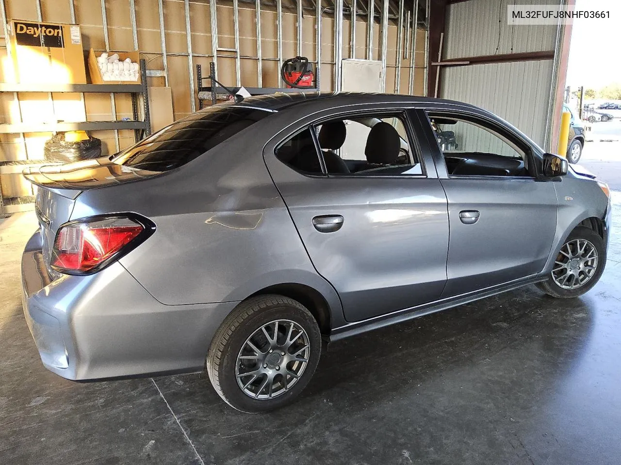 2022 Mitsubishi Mirage G4 Es VIN: ML32FUFJ8NHF03661 Lot: 74095074