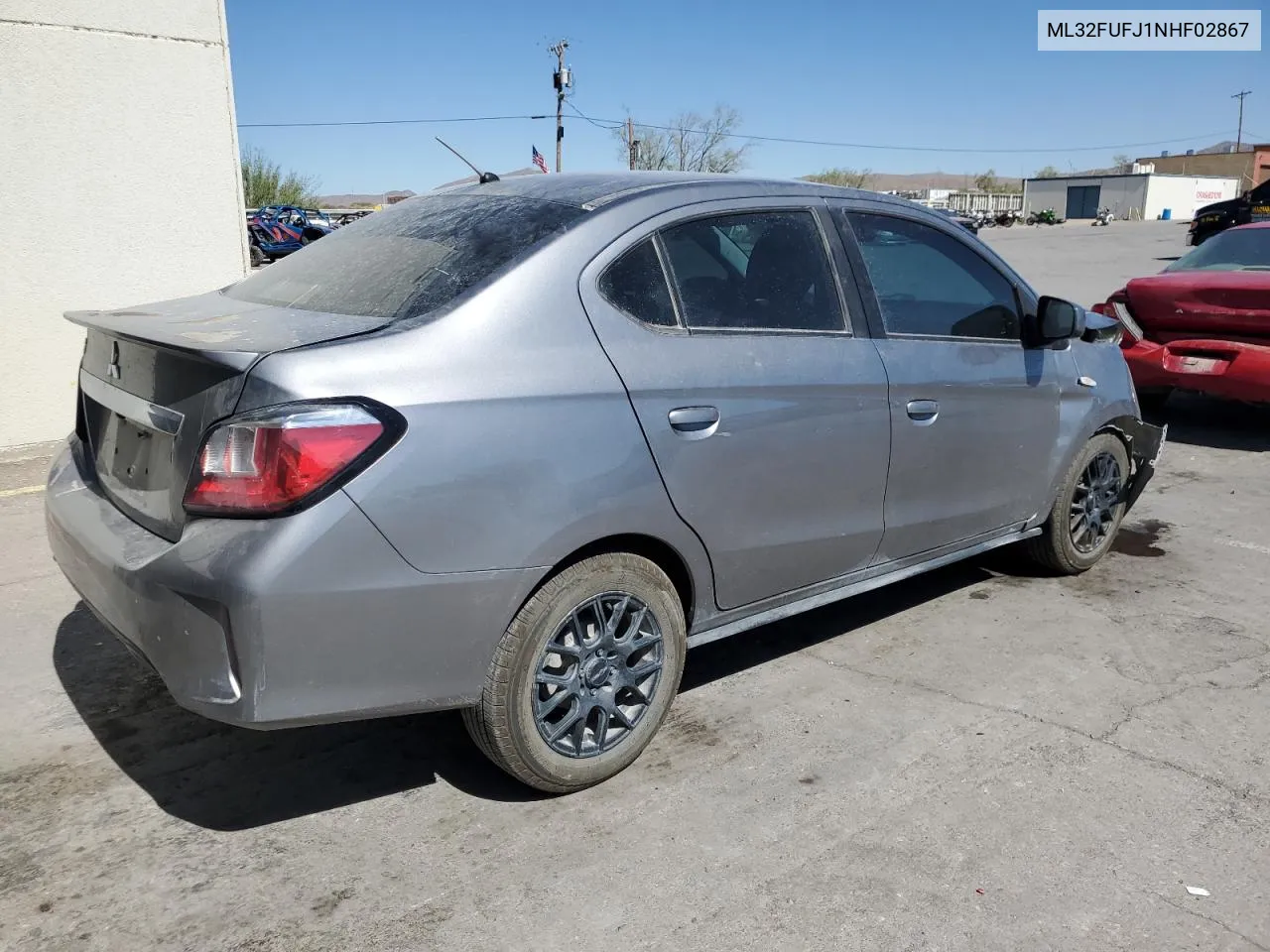 ML32FUFJ1NHF02867 2022 Mitsubishi Mirage G4 Es