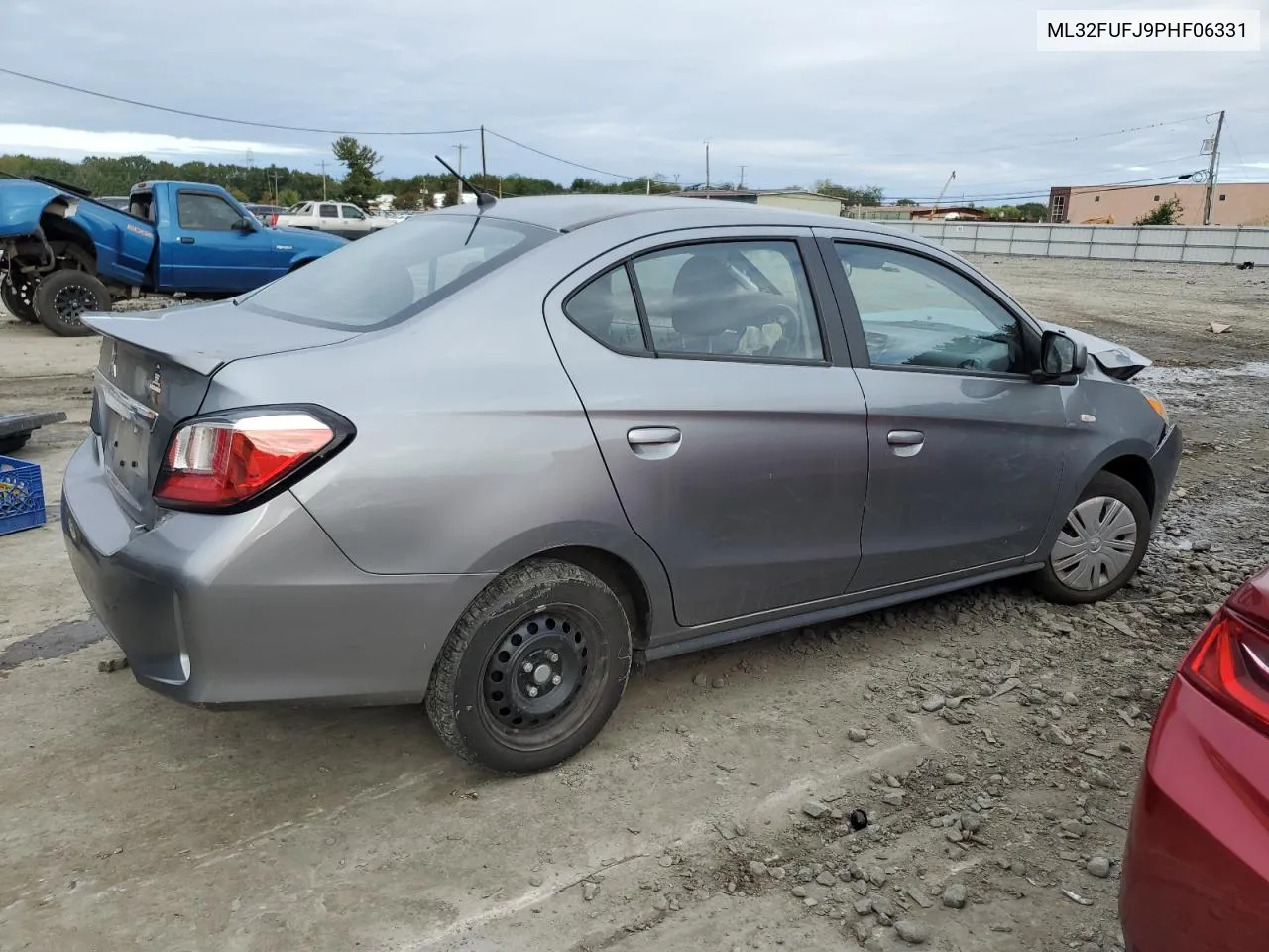 2023 Mitsubishi Mirage G4 Es VIN: ML32FUFJ9PHF06331 Lot: 71453044