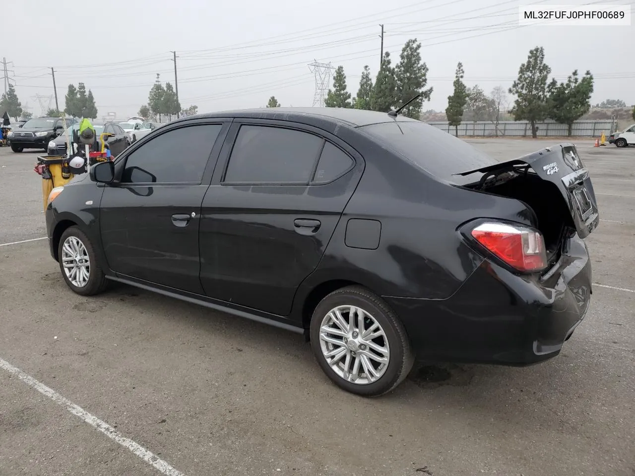 2023 Mitsubishi Mirage G4 Es VIN: ML32FUFJ0PHF00689 Lot: 75930734