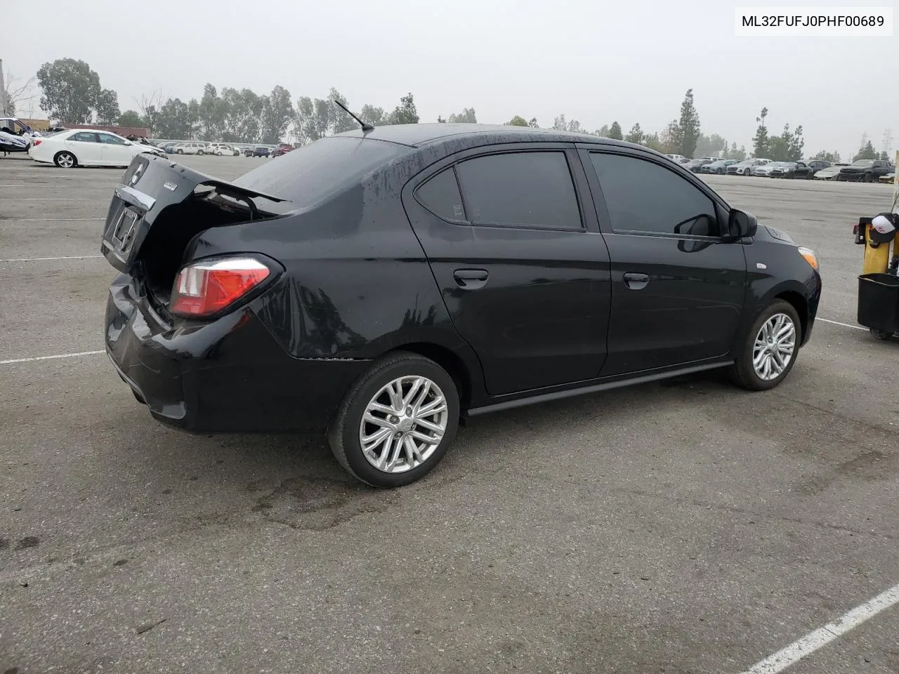 2023 Mitsubishi Mirage G4 Es VIN: ML32FUFJ0PHF00689 Lot: 75930734